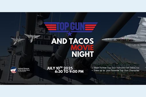 TOP GUN AND TACOS MOVIE NIGHT