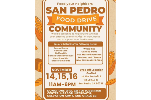COMMUNITY FOOD DRIVE