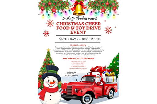 CHRISTMAS CHEER FOOD & TOY DRIVE