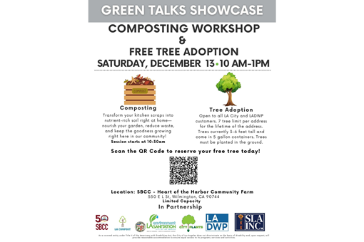 COMPOSTING WORKSHOP & TREE ADOPTION